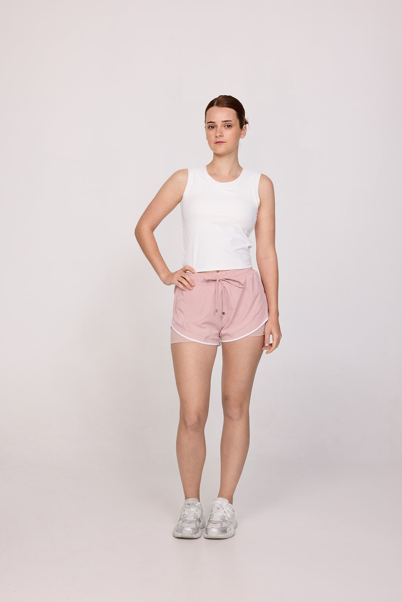 Baseline Pleating Bra Tank